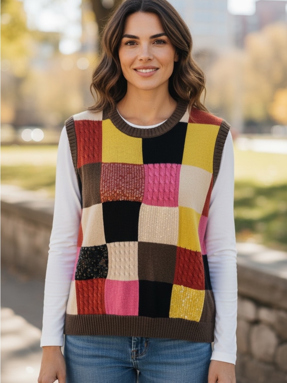 Anthropologie Moth 100% Cashmere Sweater Vest Size Small